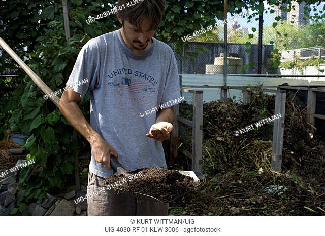 urban community garden composting