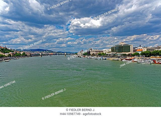 Pest and Danube in Budapest