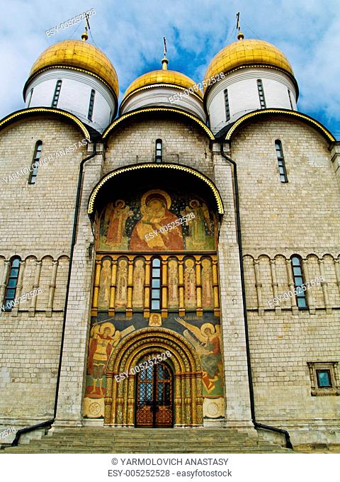 cathedral Uspenskiy in Kremlin, Moscow