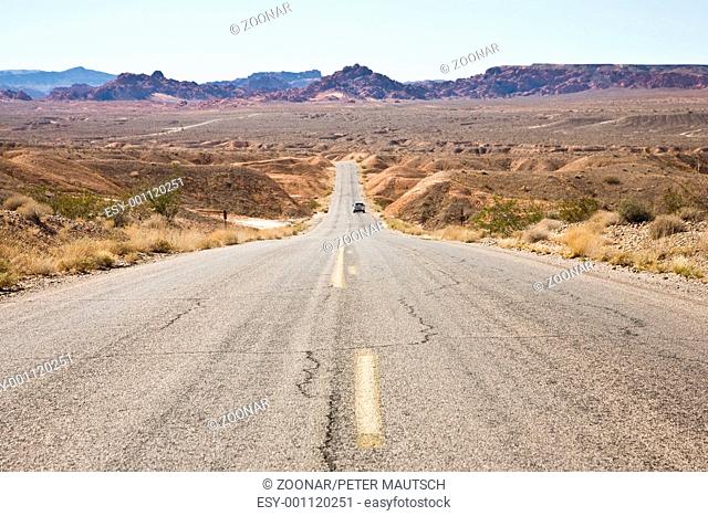 Road in Valley of fire