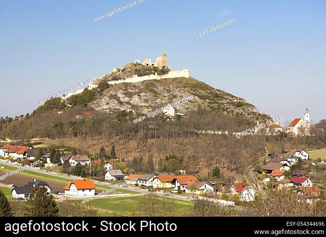 Staatz ruins, Mistelbach District, Lower Austria, Austria