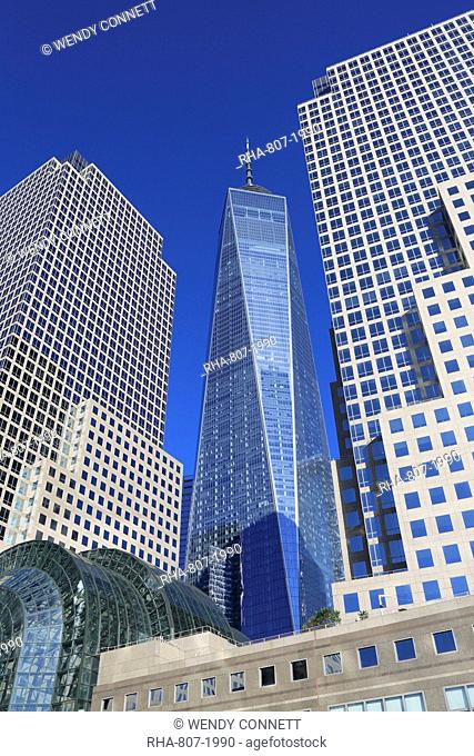 One World Trade Center, Brookfield Place, Financial District, Manhattan, New York City, United States of America, North America