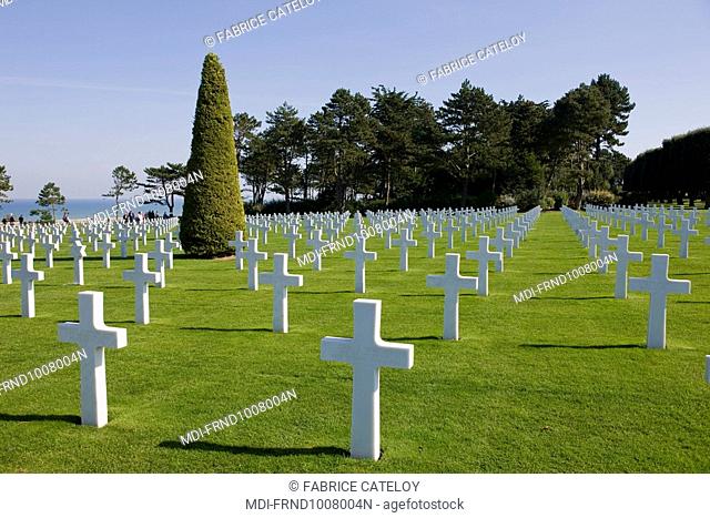 France - Normandy - Colleville-sur-Mer - American cemetery