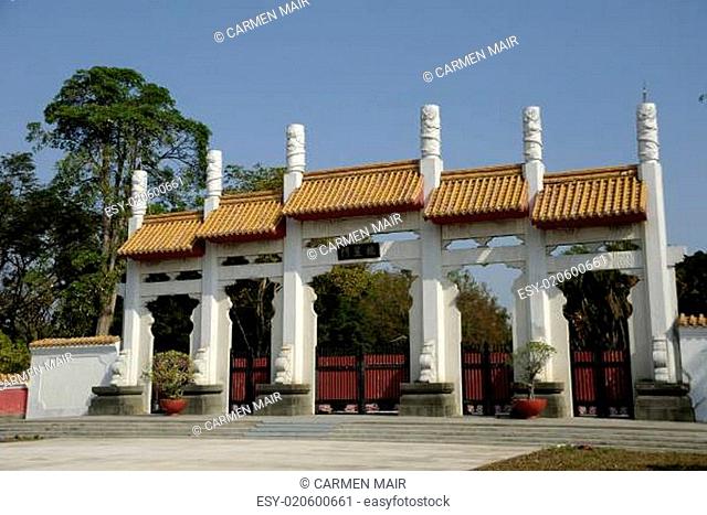 Tor am Konfuzius Tempel in Kaohsiung