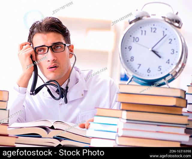 The medical student running out of time for exams