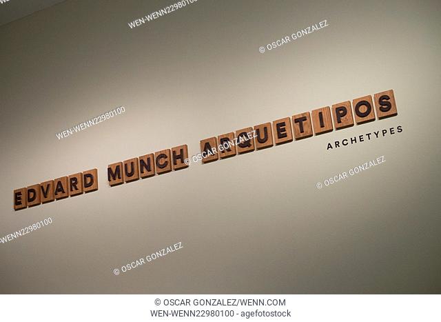 exhibition Edvard Munch Archetypes. Thyssen-Bornemisza Museum, Featuring: Edvard Munch Archetypes, exhibition. Where: Madrid