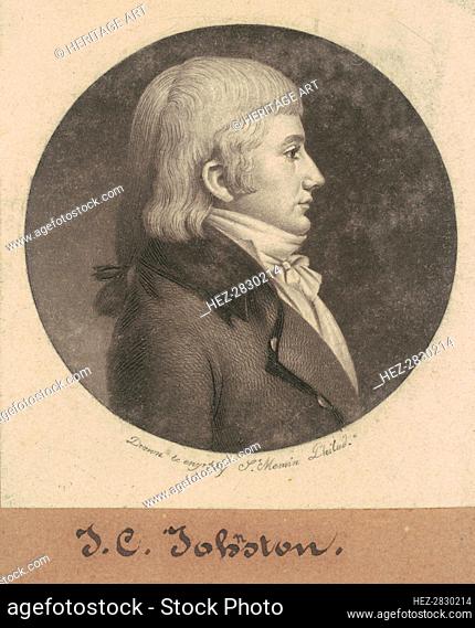 James Cathcart Johnston, 1799-1801. Creator: Charles Balthazar Julien Févret de Saint-Mémin
