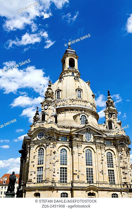 The Frauenkirche (Church of our Lady) in Dresden