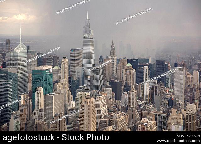 USA, New York City, Manhattan, skyline