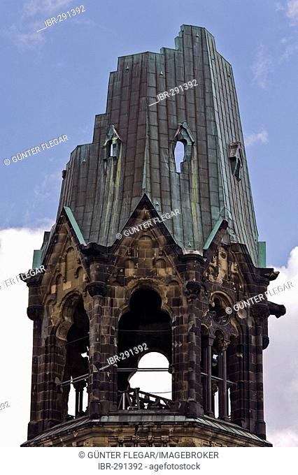 Emperor Wilhelm Memory Church on Breitscheidplatz in Berlin, Germany