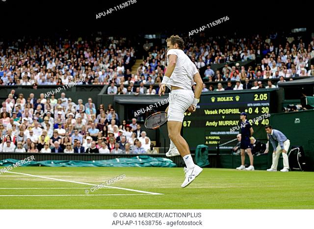 2015 The Wimbledon Tennis Championships Day 9 Jul 8th. 08.07.2015. Wimbledon, England. The Wimbledon Tennis Championships