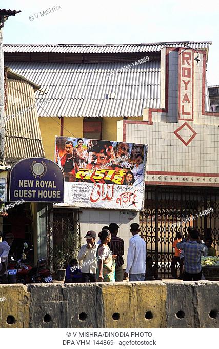 Royal cinema hall at Maulana Shaukatali road ; Grant road ; Bombay now Mumbai ; Maharashtra ; India