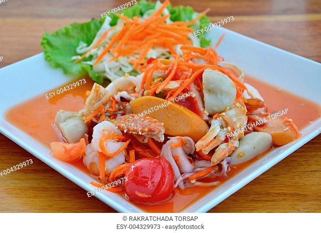 Thai spicy food