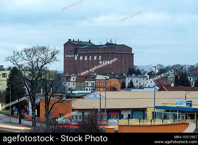 Germany, Saxony-Anhalt, Burg b. Magdeburg, Burger Knäcke Werke, first German crispbread factory, opened in 1931