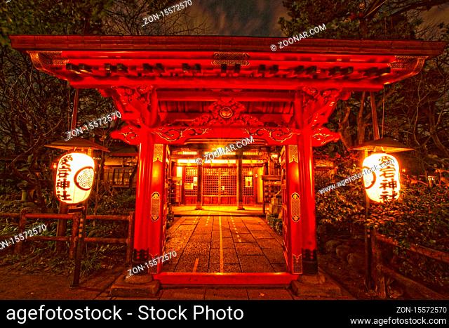 Atago Shrine. Shooting Location: Tokyo metropolitan area