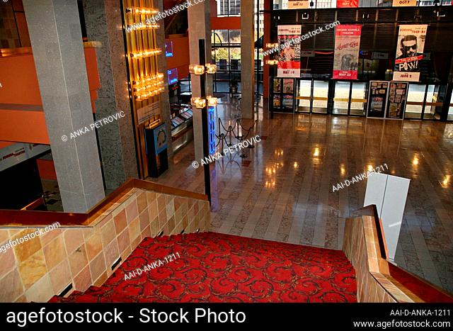 Interior main hall of Joburg Theatre, Braamfontein, Johannesburg, Gauteng, South Africa
