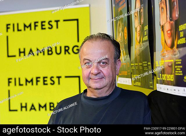 12 September 2023, Hamburg: Albert Wiederspiel, director of Filmfest Hamburg, after a press conference on the film festival's program
