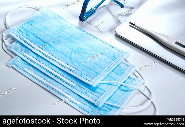 Disposable surgical masks and other medical products