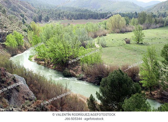 Cabriel river, Casas del Río. Valencia province, Comunidad Valenciana, Spain