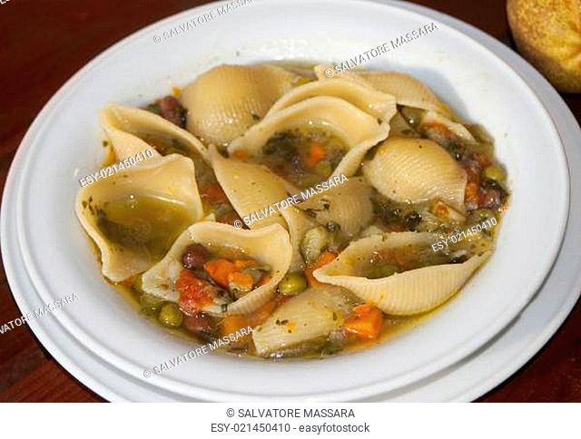 minestrone of pasta