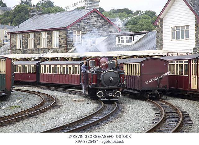 Ffestiniog and Welsh Highland Railways, Porthmadog, Wales, UK
