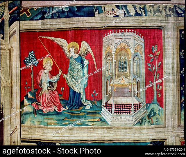Tapestries of the Apocalypse (Château d’Angers, France) - La mesure du temple