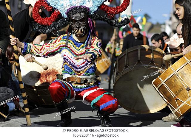 Chantada (Lugo) .- CARNAVAL GALICIA.- El Entroido Ribeirao, considered one of the most beautiful in all Galicia, is celebrated over four days of celebrations