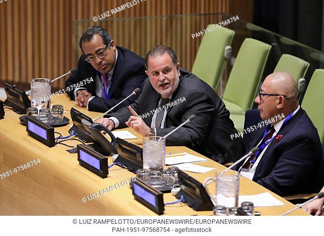 United Nations, New York, USA, December 01 2017 - Henry Cardenas, Raul De Molina and Francisco J. Cerezo During the 2017 Latino Impact Summit Meetings today at...