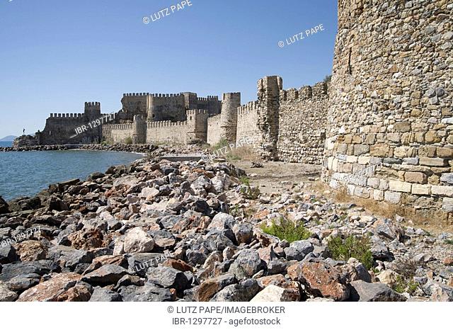 Mamure Kalesi, medieval castle on the southern coast of Turkey, Cilicia, Mersin province, Turkey