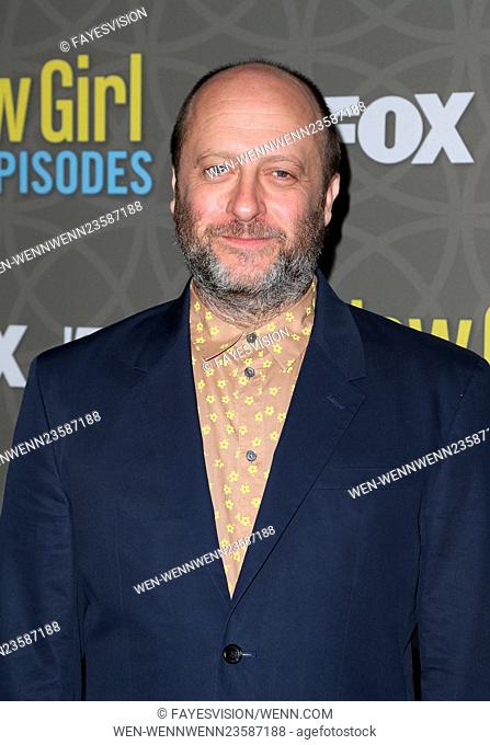 NEW GIRL 100th Episode Party at The W Hotel Westwood - Arrivals Featuring: Dave Finkel Where: West Hollywood, California