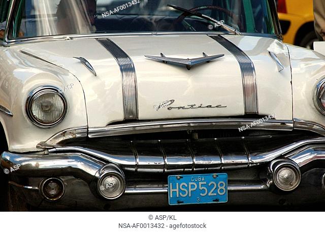 A close view of car, Havana, Cuba