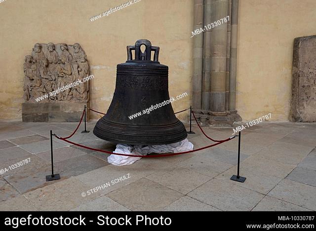 Germany, Saxony-Anhalt, Magdeburg, Magdeburg Cathedral, Dominica, Sunday bell, northern nave. (In 1520 the cathedral was finished after 311 years of...