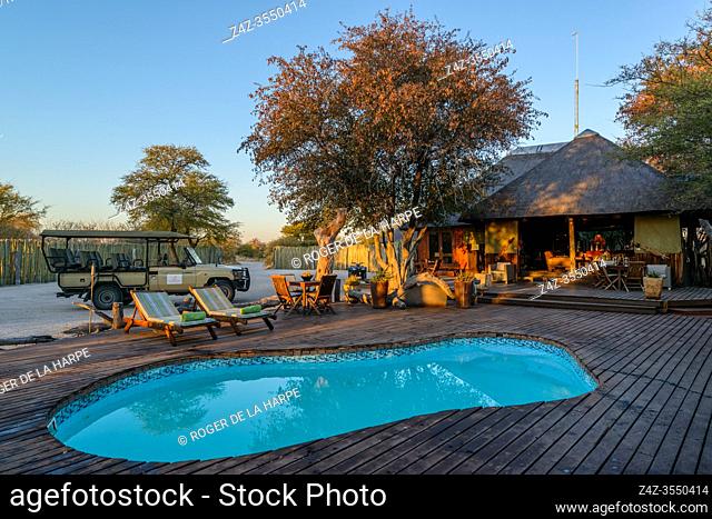 Haina Kalahari Lodge. Botswana