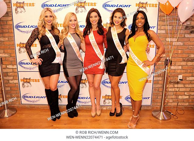 VIP party to celebrate the launch of Flagship Hooters Featuring: Emily Phelps, Ashley Dill, Nicole Ciglar, Nicole Osorio, Alicia Williams Where: Manhattan