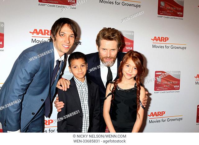 AARP's 17th Annual Movies For Grownups Awards at Beverly Wilshire Hotel on January 8, 2018 in Beverly Hills, CA Featuring: Sean Baker, Christopher Rivera