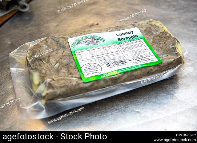Pack of Scrapple from Sudlersville Meat Locker in Maryland