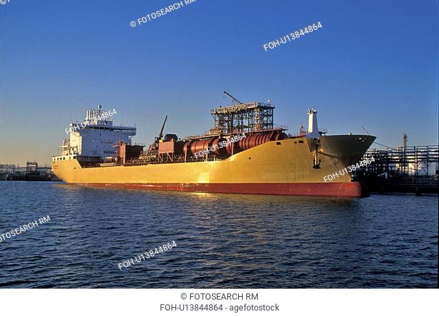 Oil Tanker Offloading in Houston Ship Channel