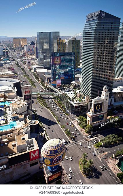 USA-Nevada-Las Vegas City-The Strip Avenue-