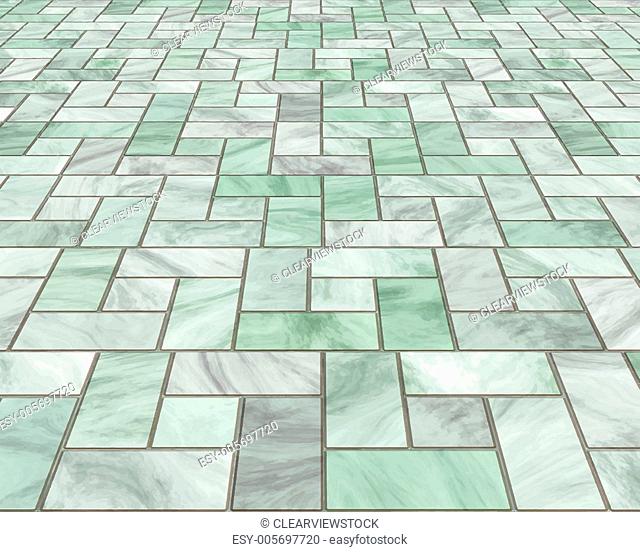 marble pavers or tiles