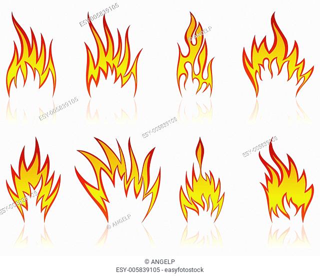 fire patterns set
