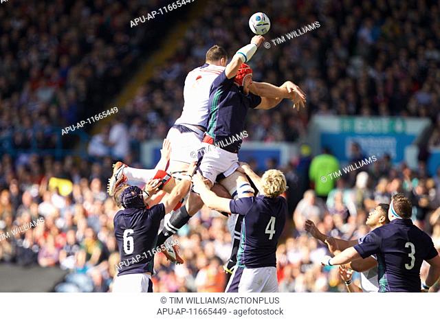 2015 Rugby World Cup Scotland v United States Sep 27th. 27.09.2015. Leeds, England. Rugby World Cup. Scotland versus United States