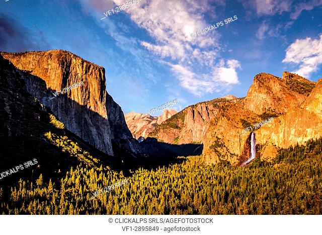 Yosemite Valley in the National Park, California, USA
