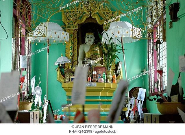 Nats temple, Hsipaw area, Shan State, Republic of the Union of Myanmar Burma, Asia