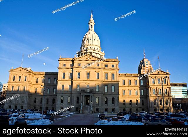 State Capitol of Michigan in Lansing
