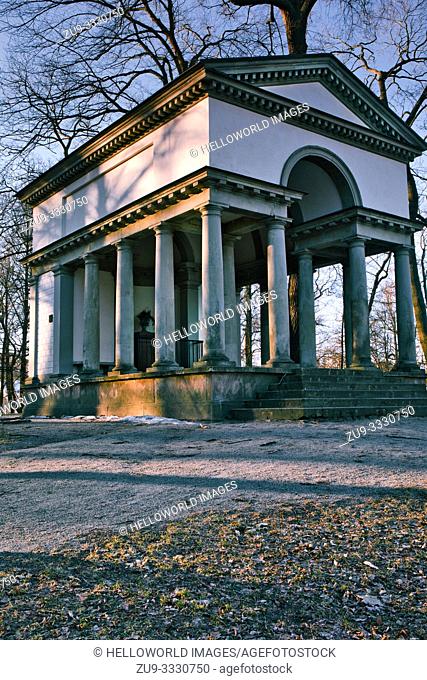 Temple Of Diana, Karlberg Castle Park, Solna, Stockholm, Sweden, Scandinavia Commissioned by King Gustav 111 and built in 1792