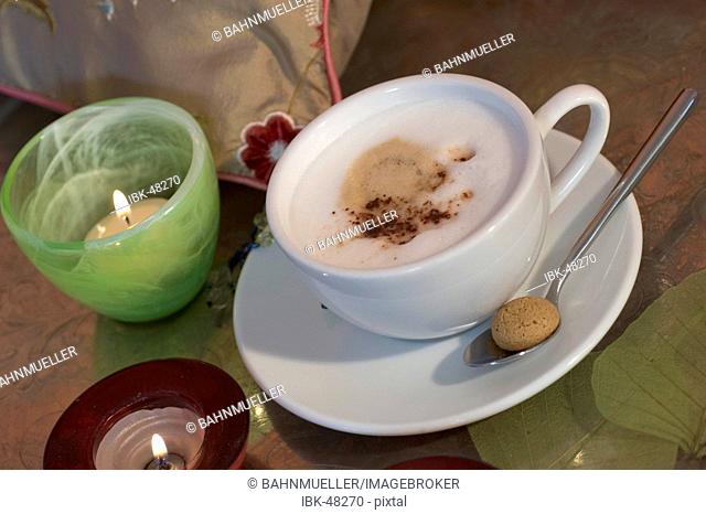 Cappuccino italian Specialitiy Coffee Cafe milk foam