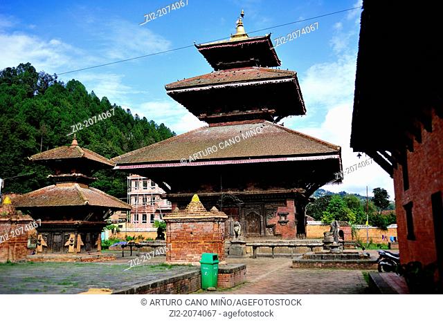 Indreshwar Mahadev Hindu temple, Panauti, Kathmandu Valley, Nepal