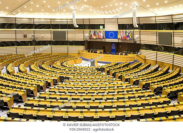 European Parliament, Paul-Henri Spaak Building, Brussels, Belgium