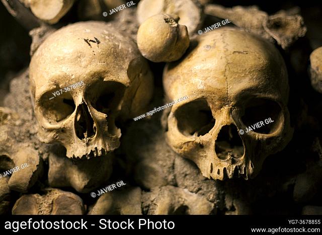 Catacombs of Paris, Ile de france, France