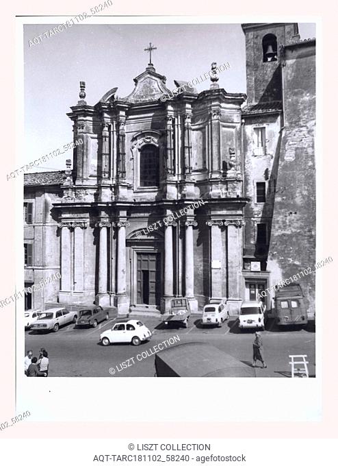 Lazio Viterbo Tarquinia Chiesa del Suffragio, this is my Italy, the italian country of visual history, Baroque church consecrated in 1761